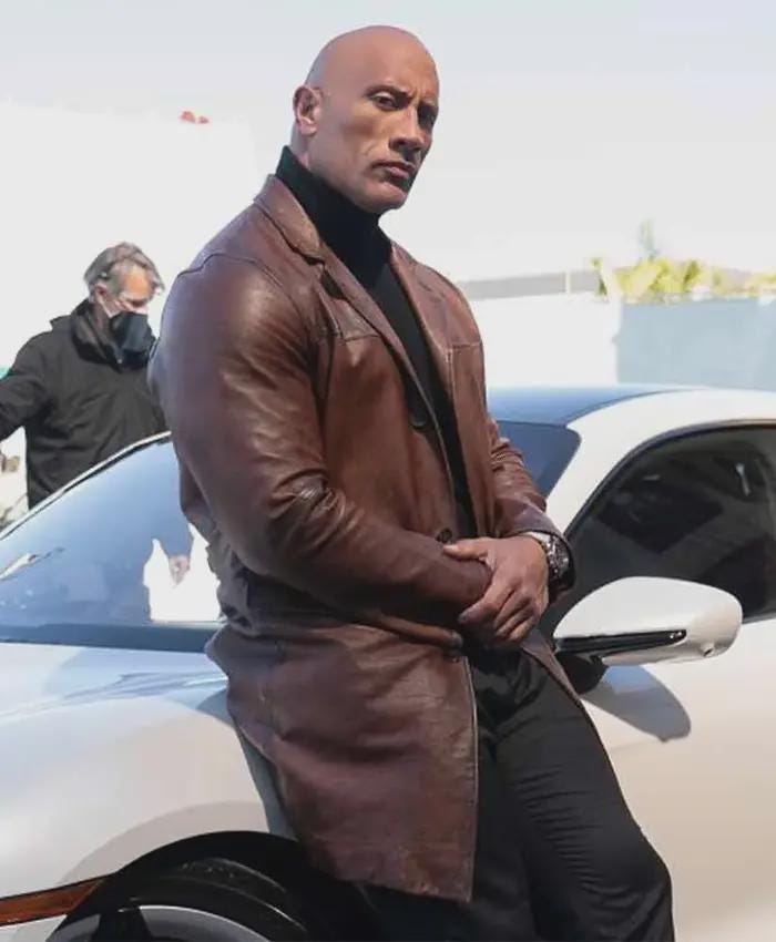 Men's Distressed Brown Leather Long Coat Vintage Western Celebrity Style - image 3