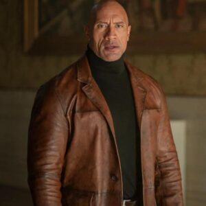 Men’s Distressed Brown Leather Long Coat Vintage Western Celebrity Style