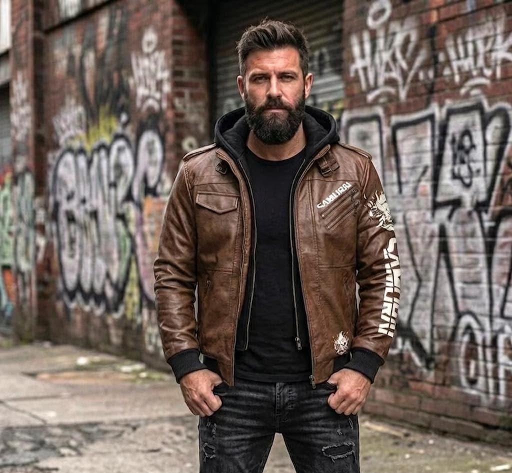 Cyberpunk 2077 Brown Samurai Jacket