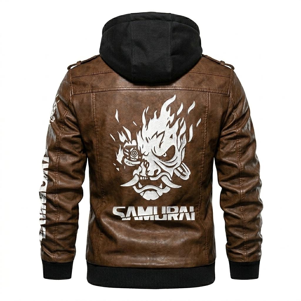 Cyberpunk 2077 Brown Samurai Jacket