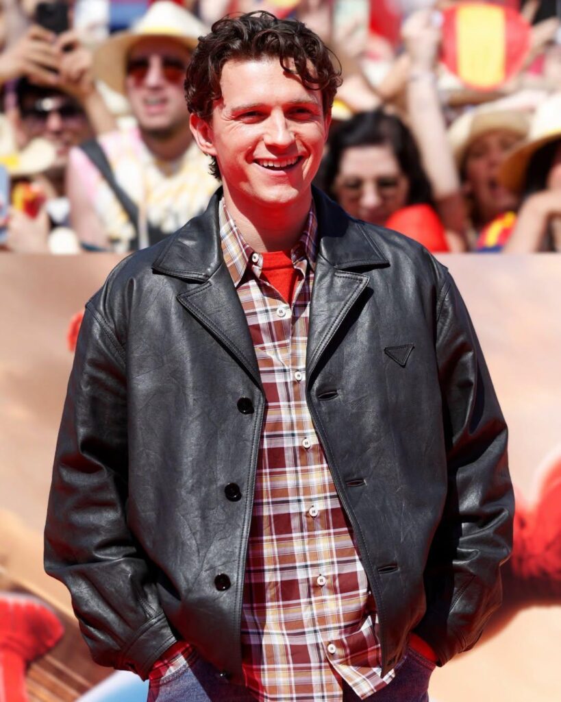 Men's Oversized Black Leather Car Coat | Vintage Crinkle Boxy Trench Style Jacket